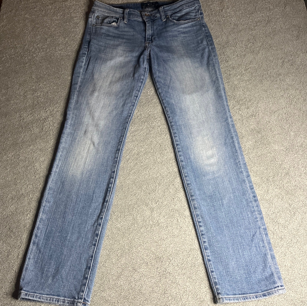 Lucky Brand Jeans Light Wash Sweet Straight Mid Rise 4/27A B229